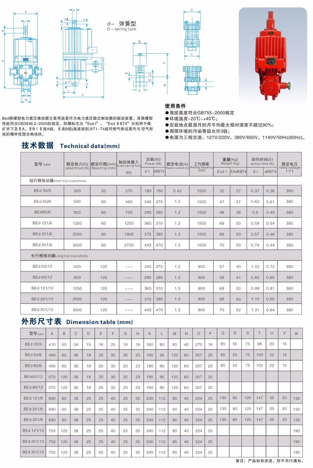 BED系列电力液压推动器-1